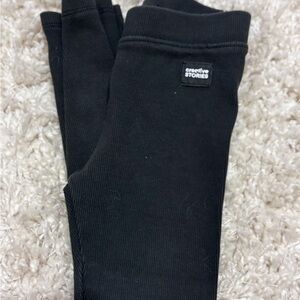 Zara Black Kids Leggings